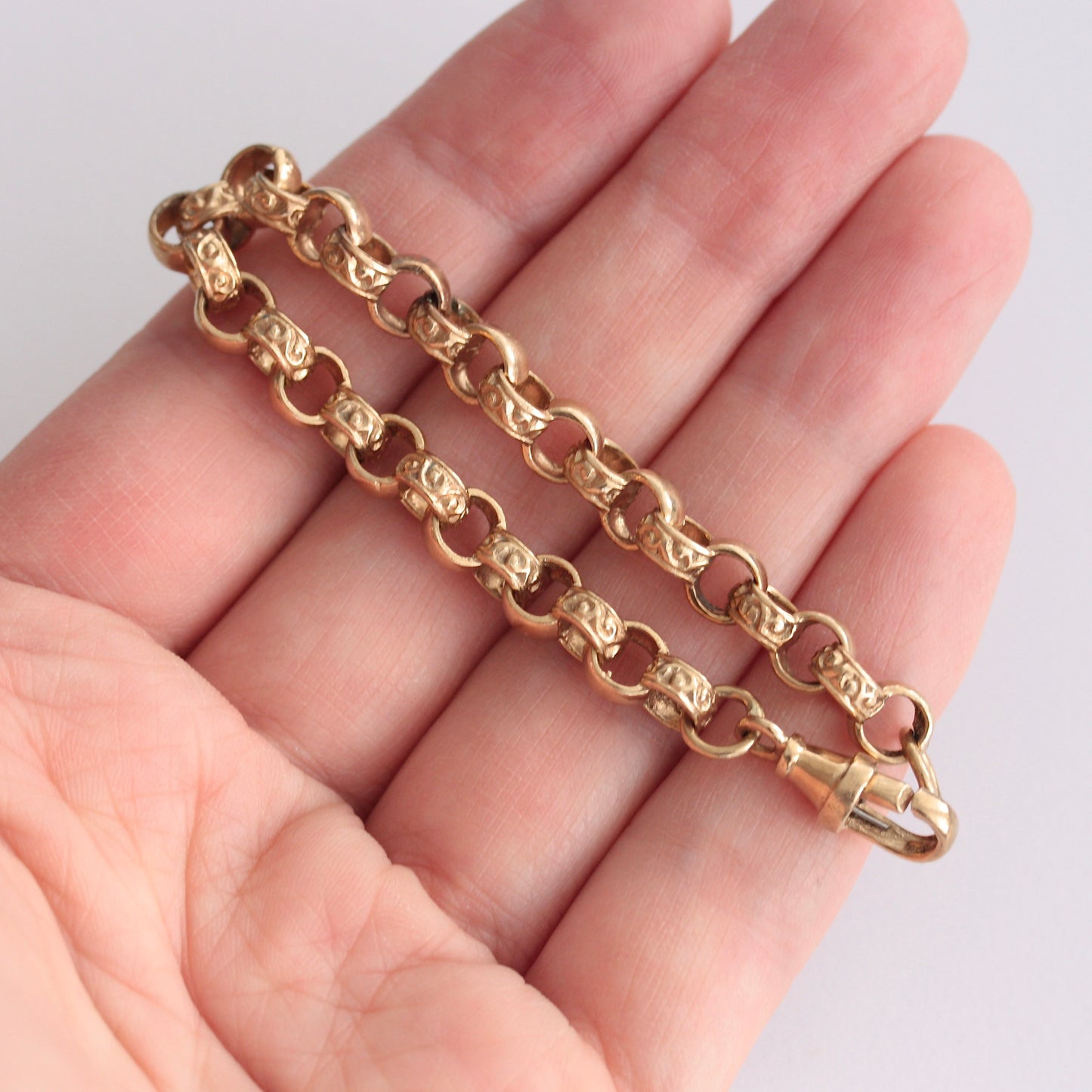 second hand gold belcher bracelet