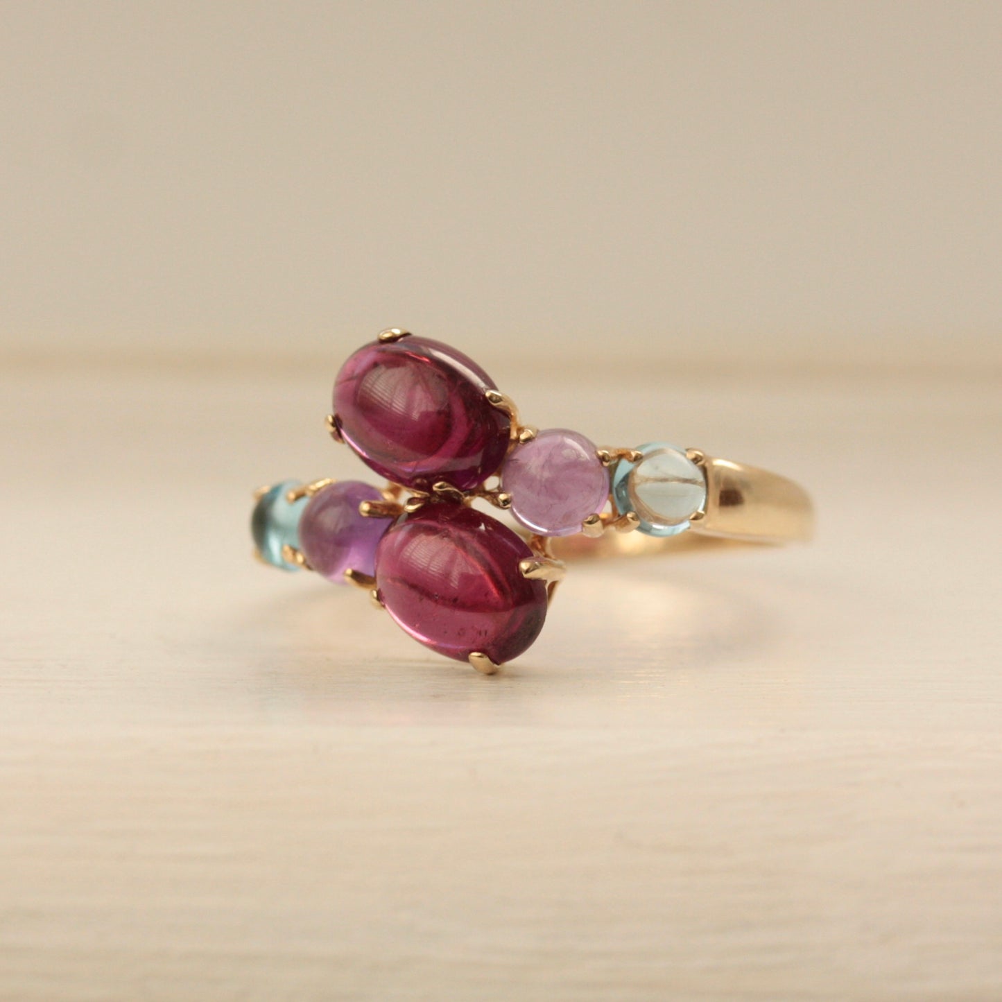 qvc 9ct gold garnet ring