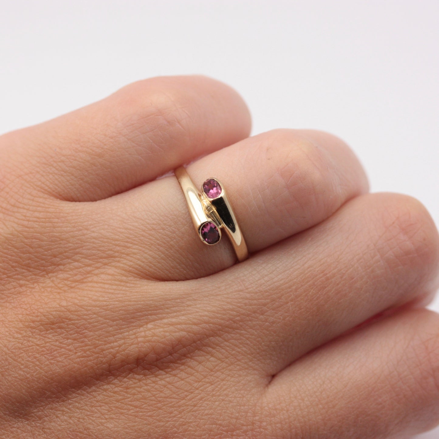 9ct gold tourmaline ring