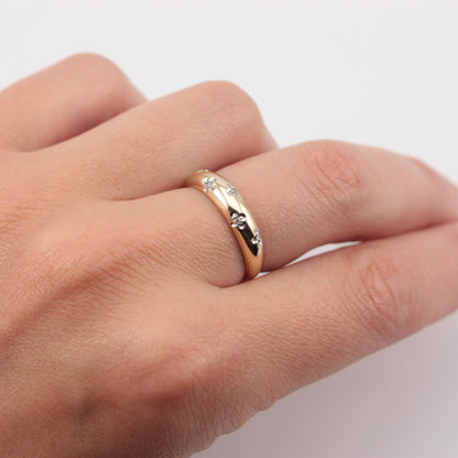 diamond clover ring