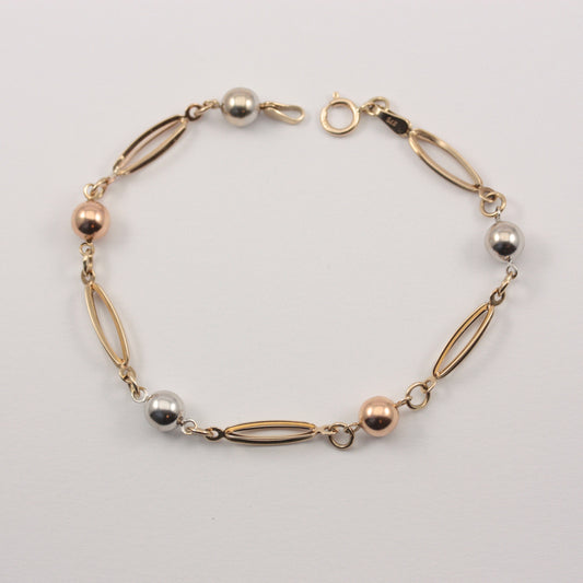 second hand 9ct gold bracelet 