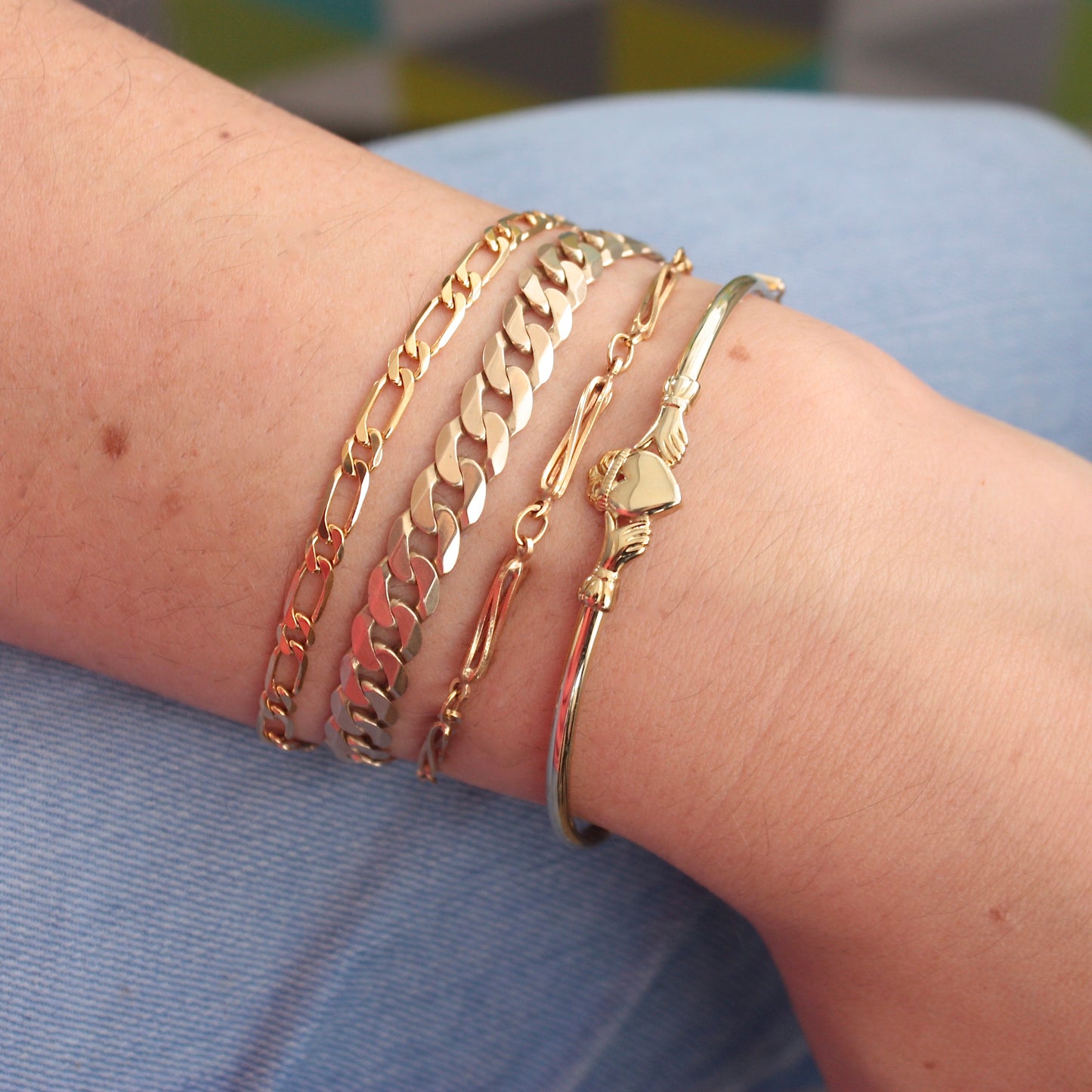 vintage gold bracelets