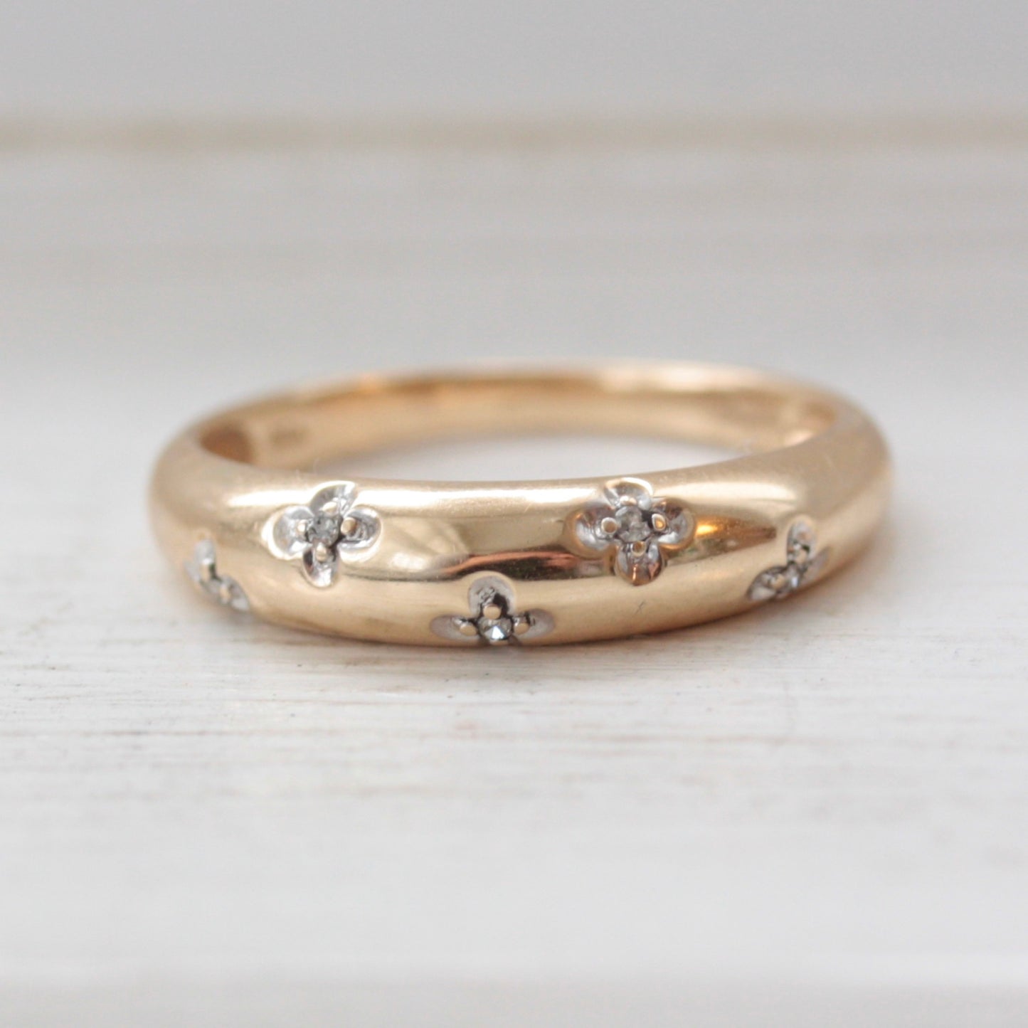 second hand diamond band ring