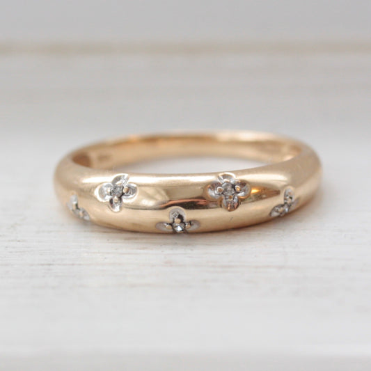 second hand diamond band ring