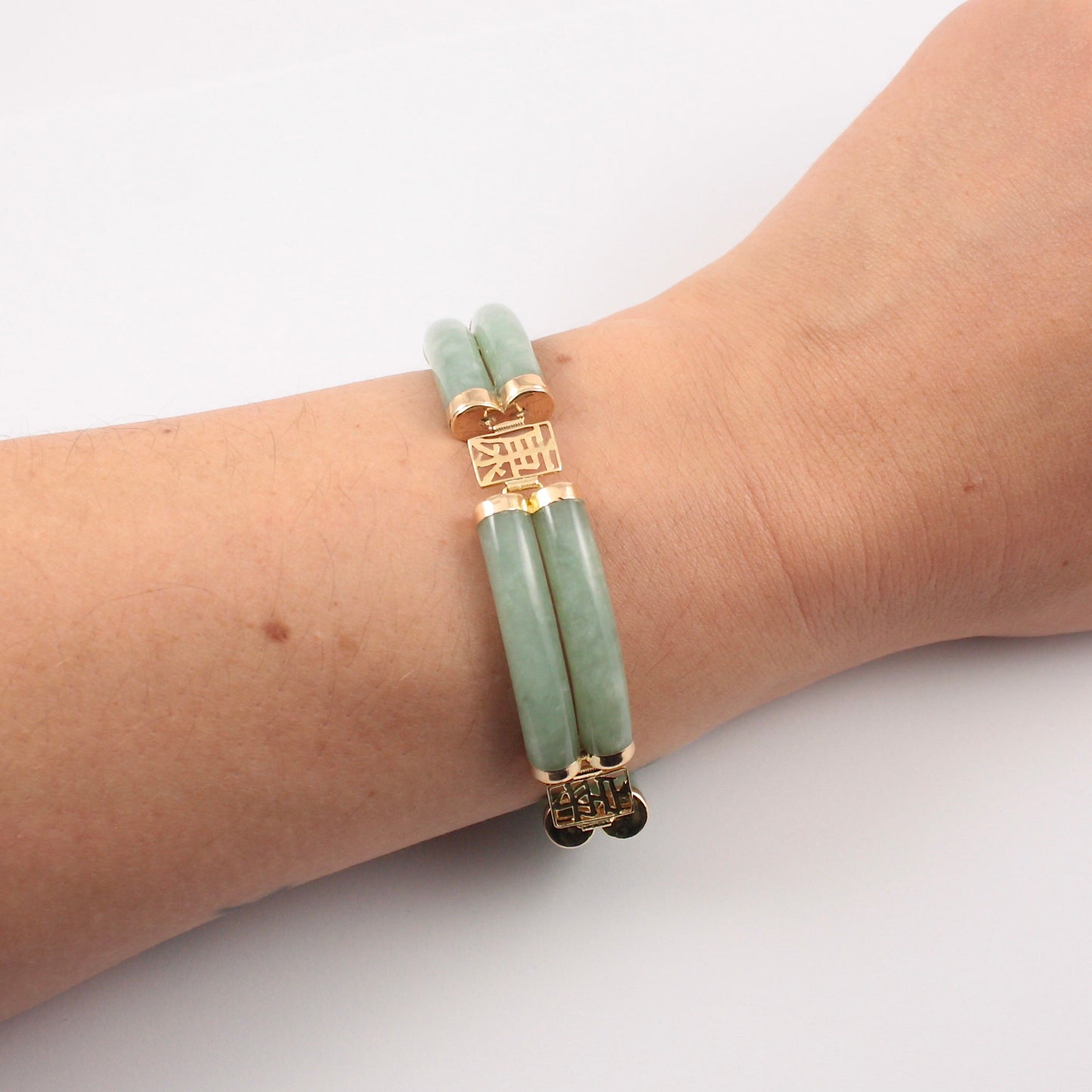 QVC chinese jade bracelet