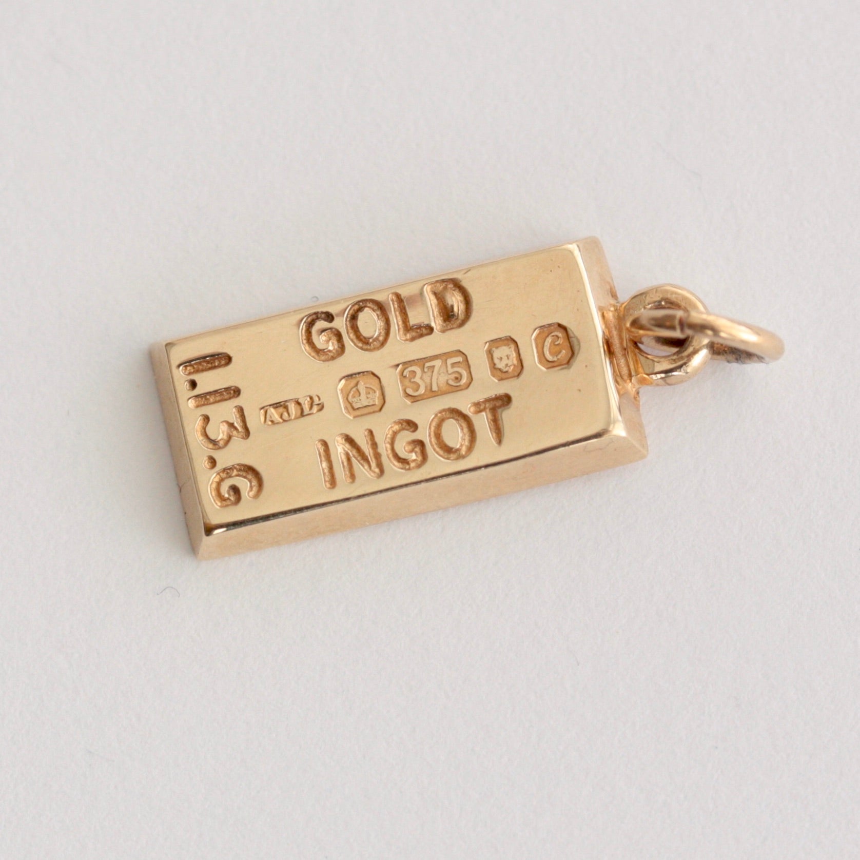 vintage chim ingot pendant