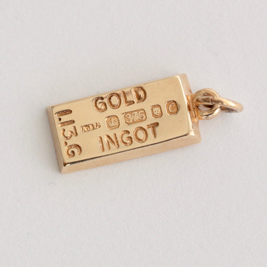 vintage chim ingot pendant