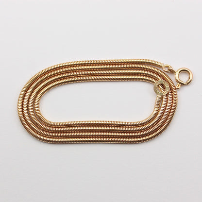 Vintage 9ct Gold Necklace by Balestra