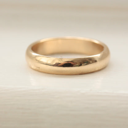 vintage 2000 hallmarked wedding band