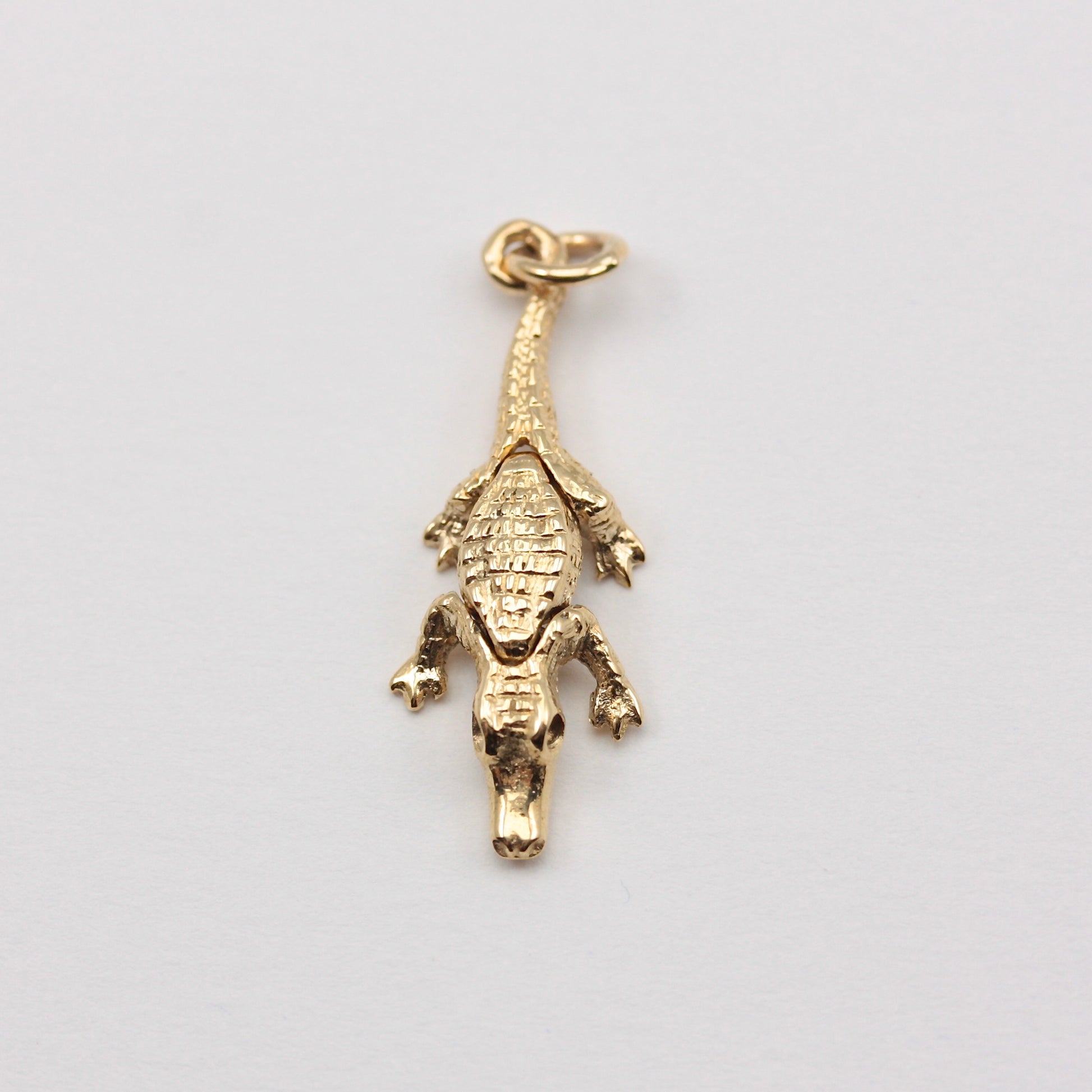 vintage alligator charm