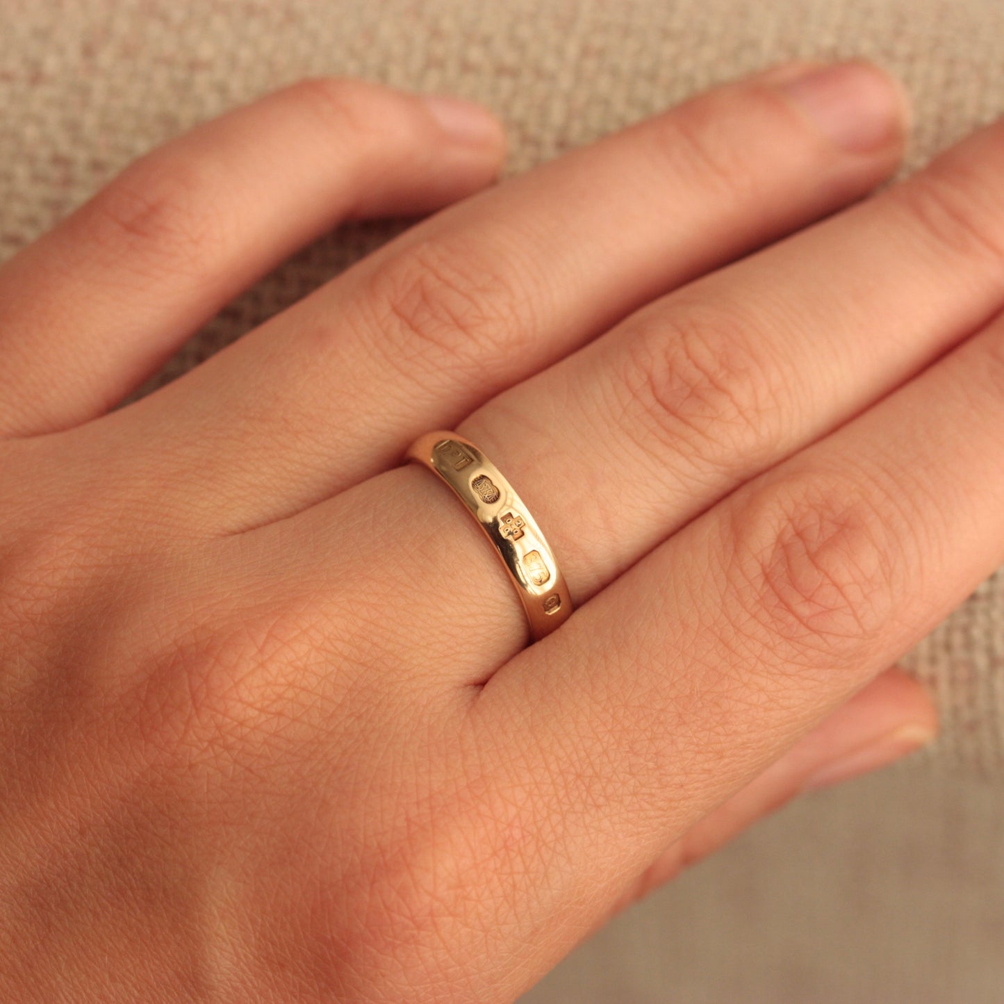 vintage millennium hallmark ring