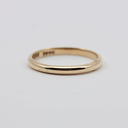 Vintage 9ct Gold 'FIDELITY' Wedding Band + Resize.