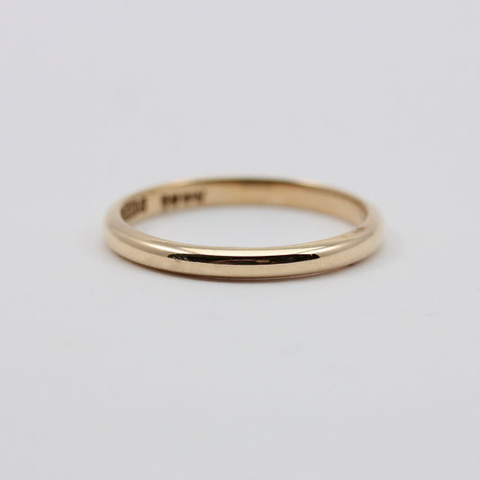 Vintage 9ct Gold 'FIDELITY' Wedding Band + Resize.