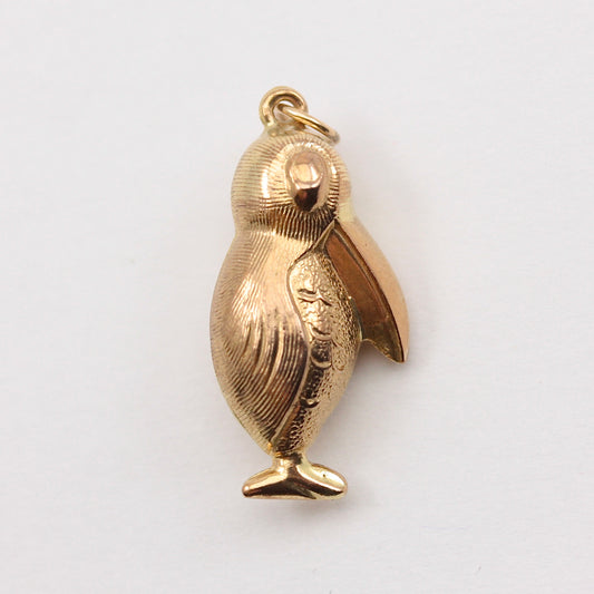 Vintage 9ct Gold Toucan Charm, 1969